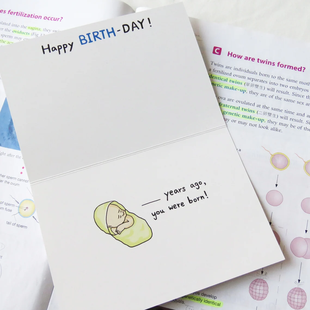 Lorak&#39;s Handmade The Real BIRTH-Day Card
