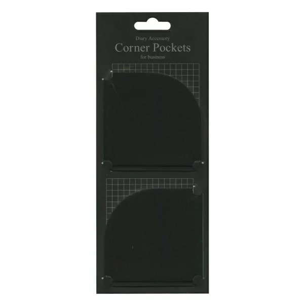 Marks Diary Accessory Corner Pocket For Business Black