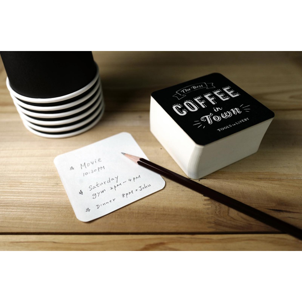 Tools To Liveby Memo Pad Black