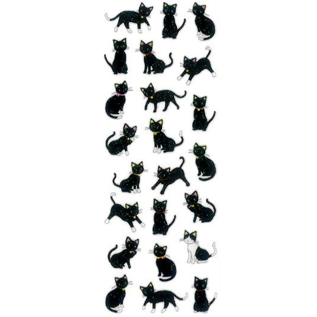 Sticker Fun Okuyama The Black Cat