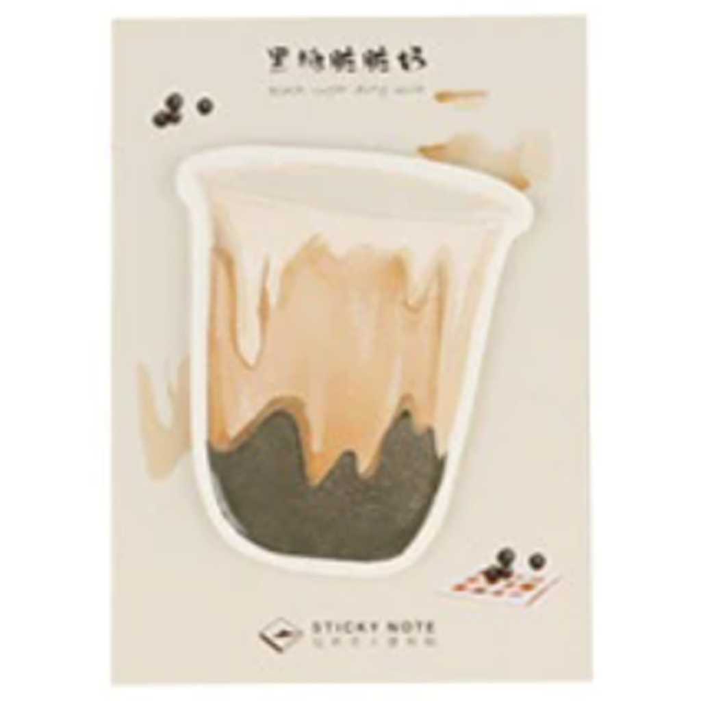 Sticky Note Black Sugar Dirty Milk