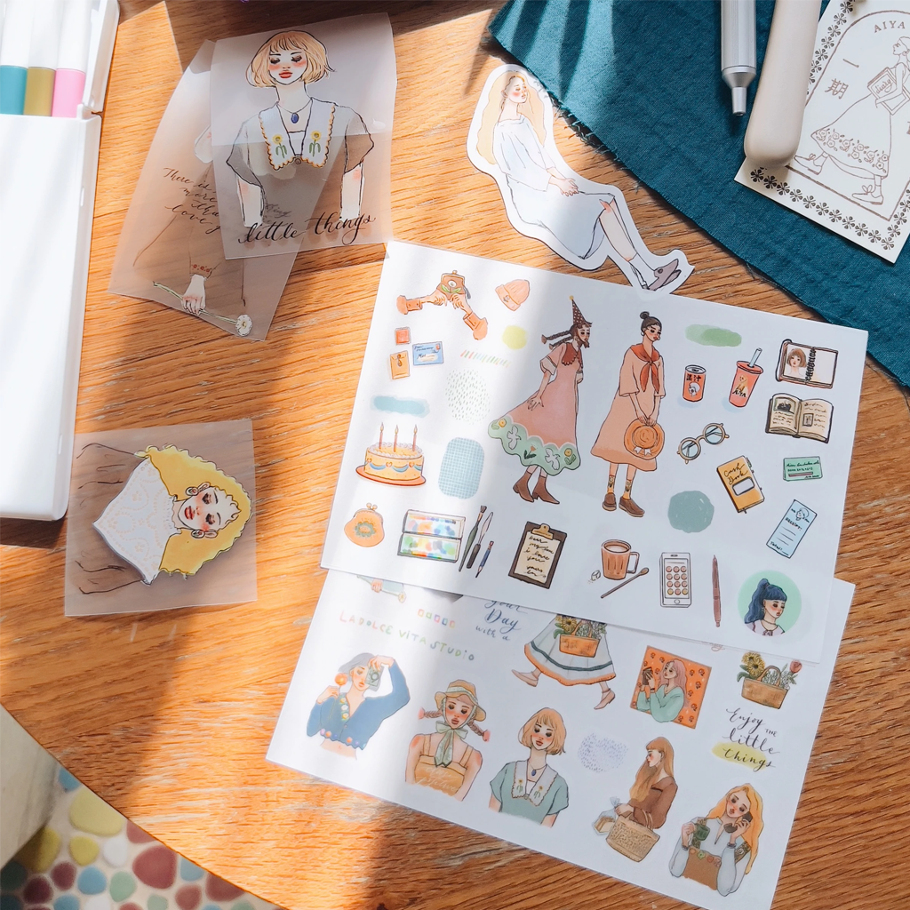 La Dolce Vita Transfer Sticker Song Of A Hundred Blooms