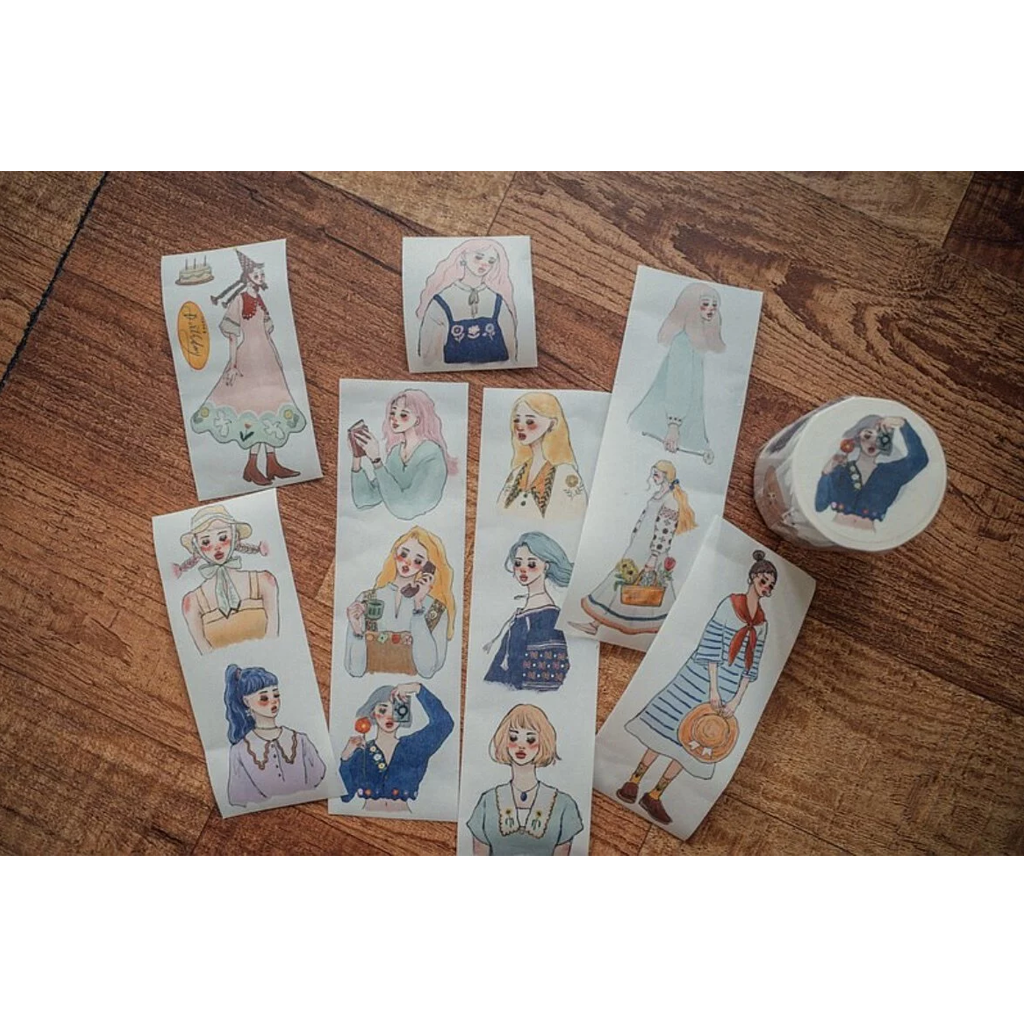 La Dolce Vita The Song Of Hundred Blooms Washi Tape