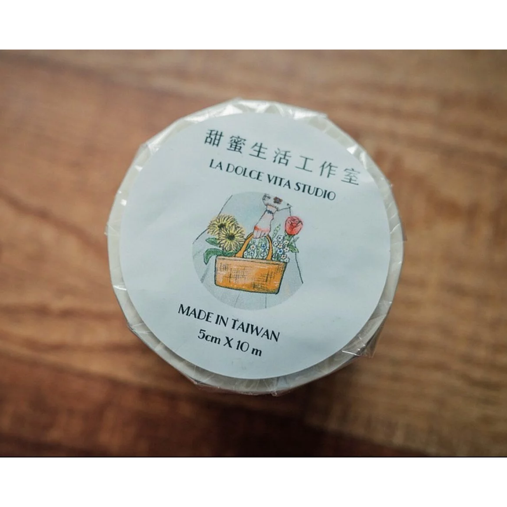 La Dolce Vita The Song Of Hundred Blooms Washi Tape