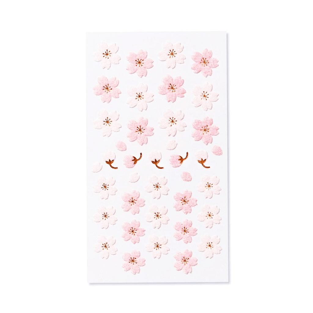 GC Press Sticker - Fluffy Cherry Blossoms