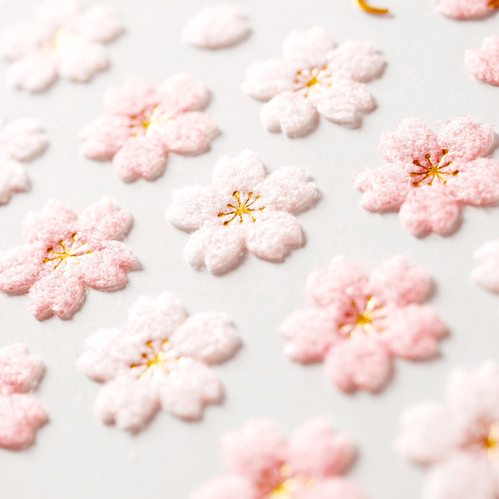 GC Press Sticker - Fluffy Cherry Blossoms