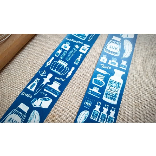 Hoppy Mini Box Tape - Ink Blue