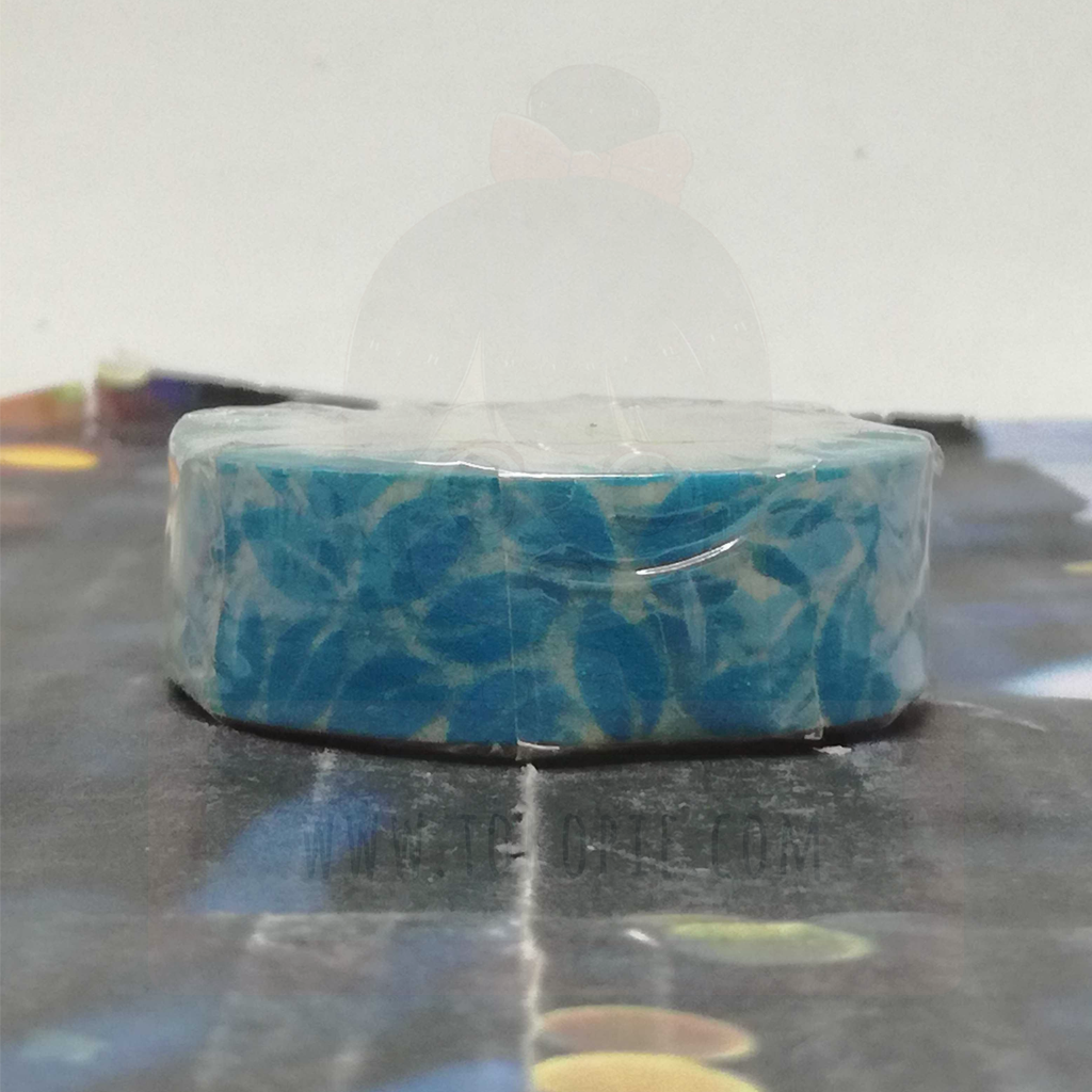 Blue Flower Masking Tape