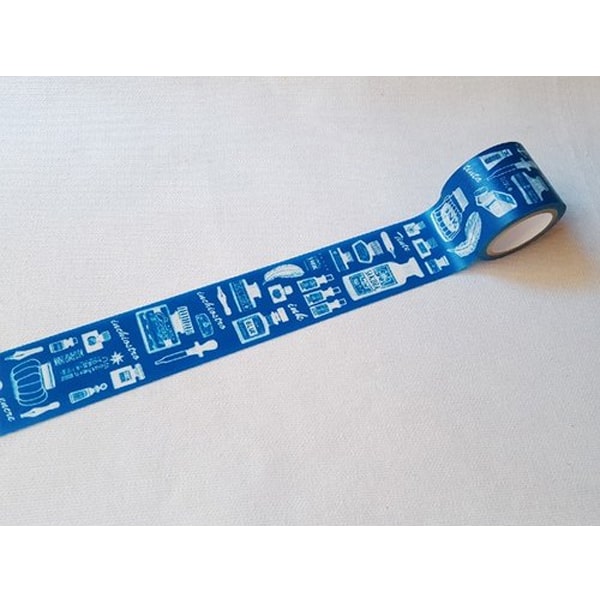 Hoppy Mini Box Tape - Ink Blue