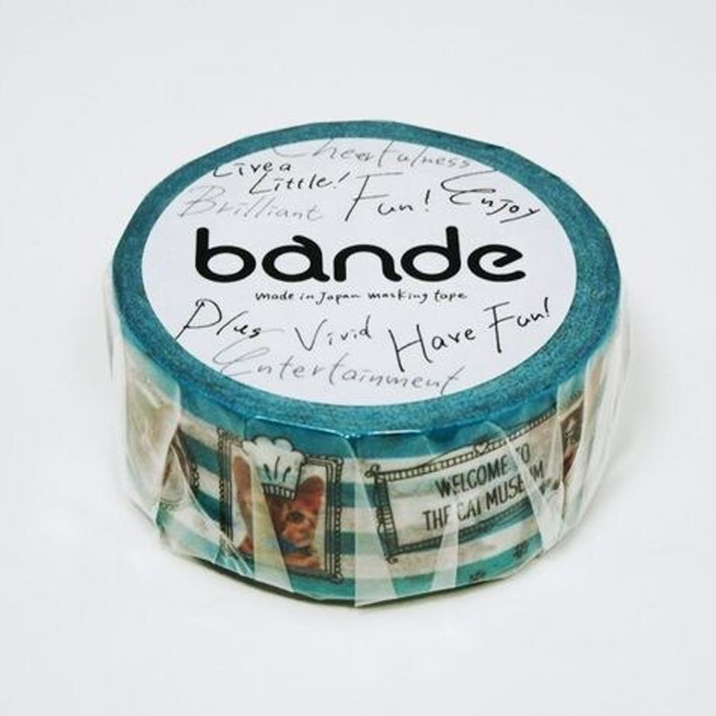 Bande Masking Tape - Cat Frame Blue