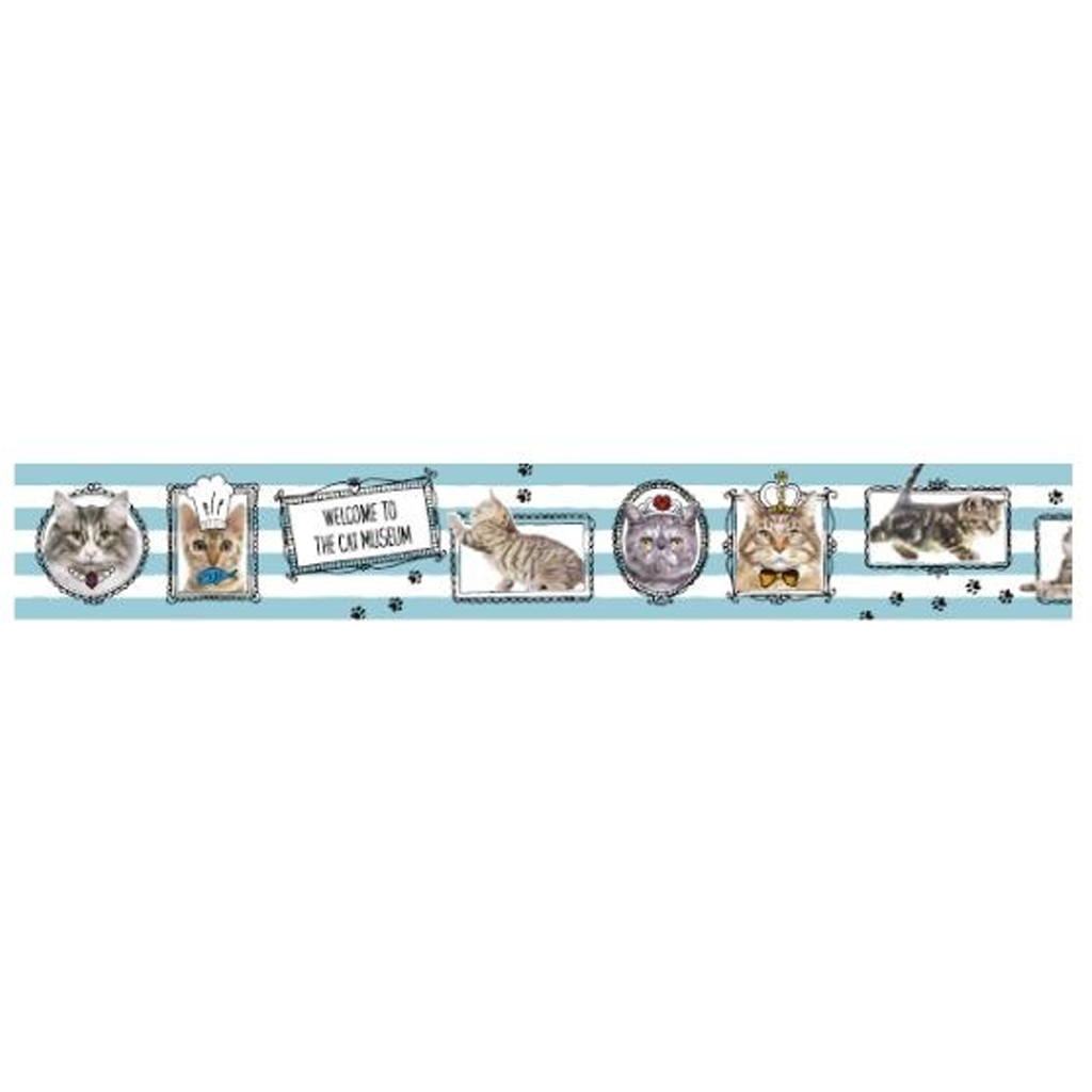 Bande Masking Tape - Cat Frame Blue