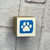 Beverly Rubber Stamp Blue Paws