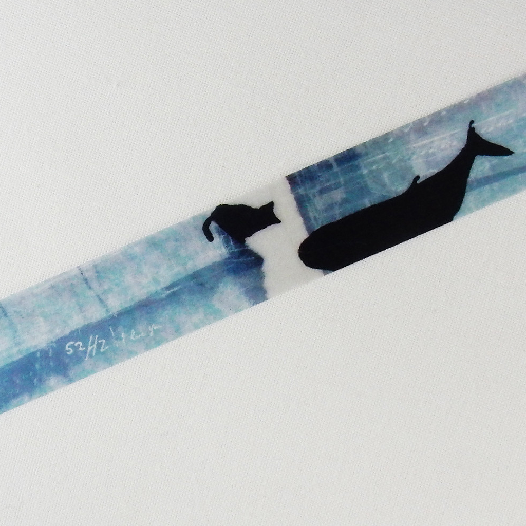 Round Top Masking Tape - Blue Whale