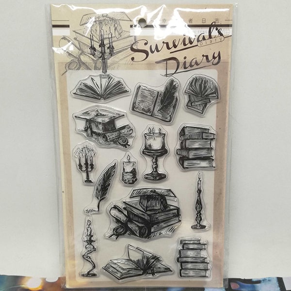 Clear Stamp Survival's Diary Book Diary