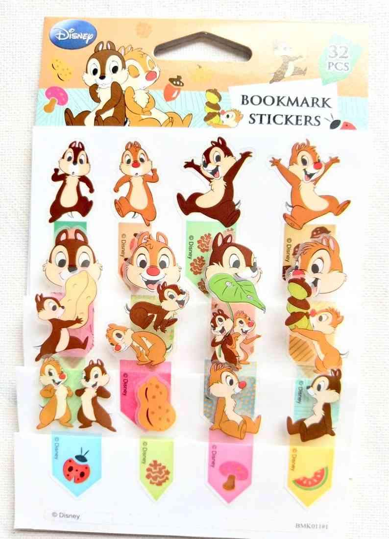 Disney Chip And Dale Bookmark Sticker