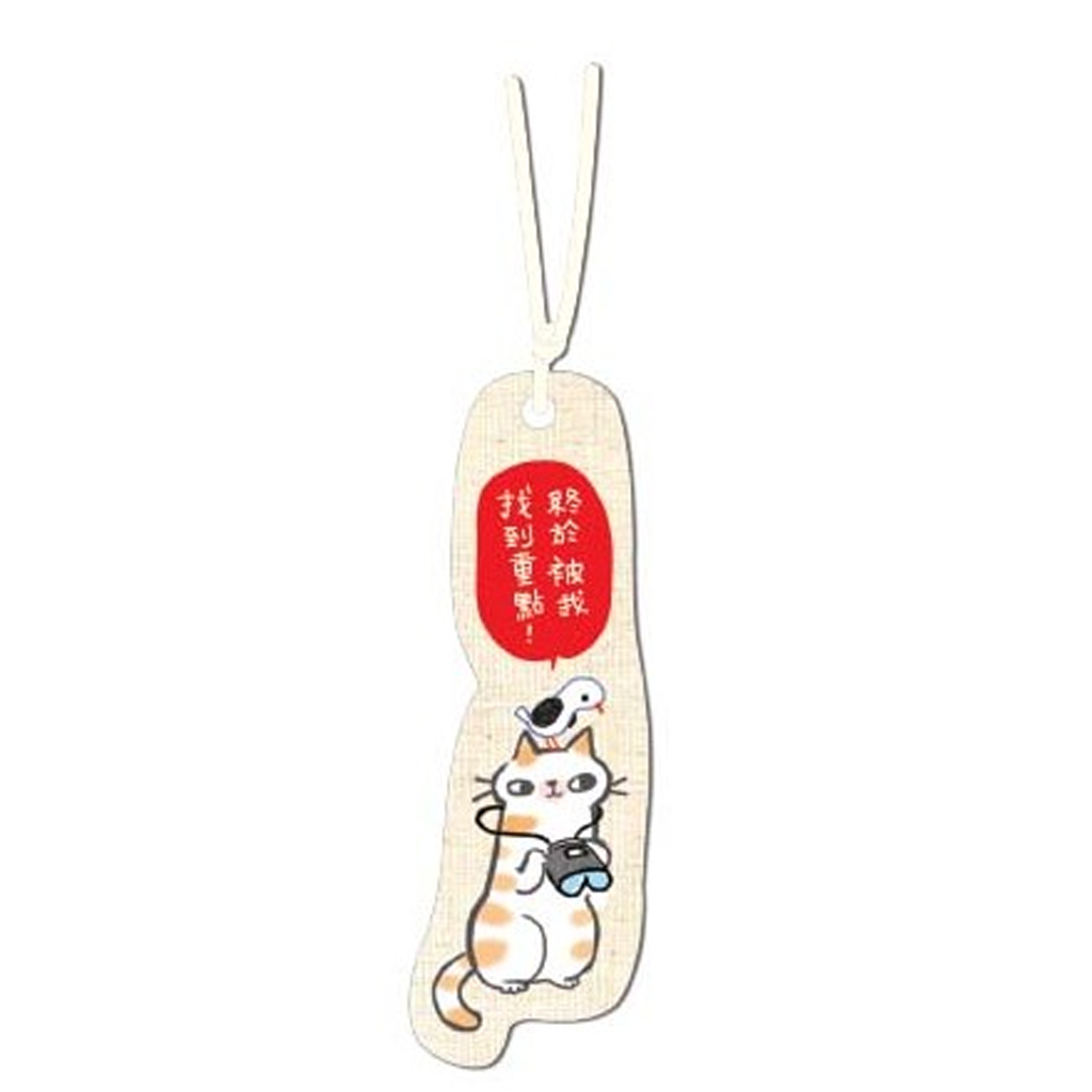 Joy Star O-Cat Bookmark