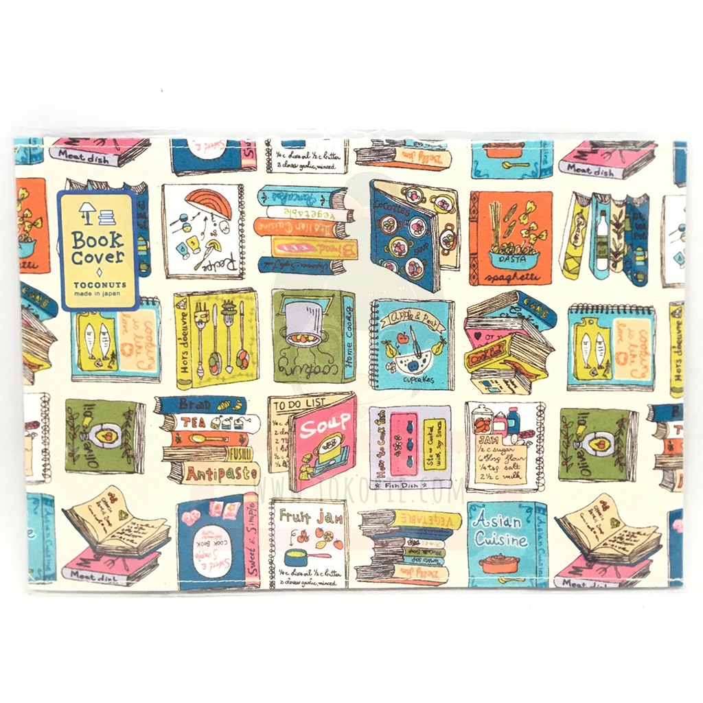 Toconuts Printed Fabric Book Cover Paperback Size Books