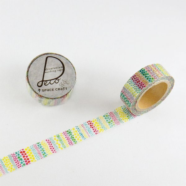 Round Top Masking Tape - Space Craft Border