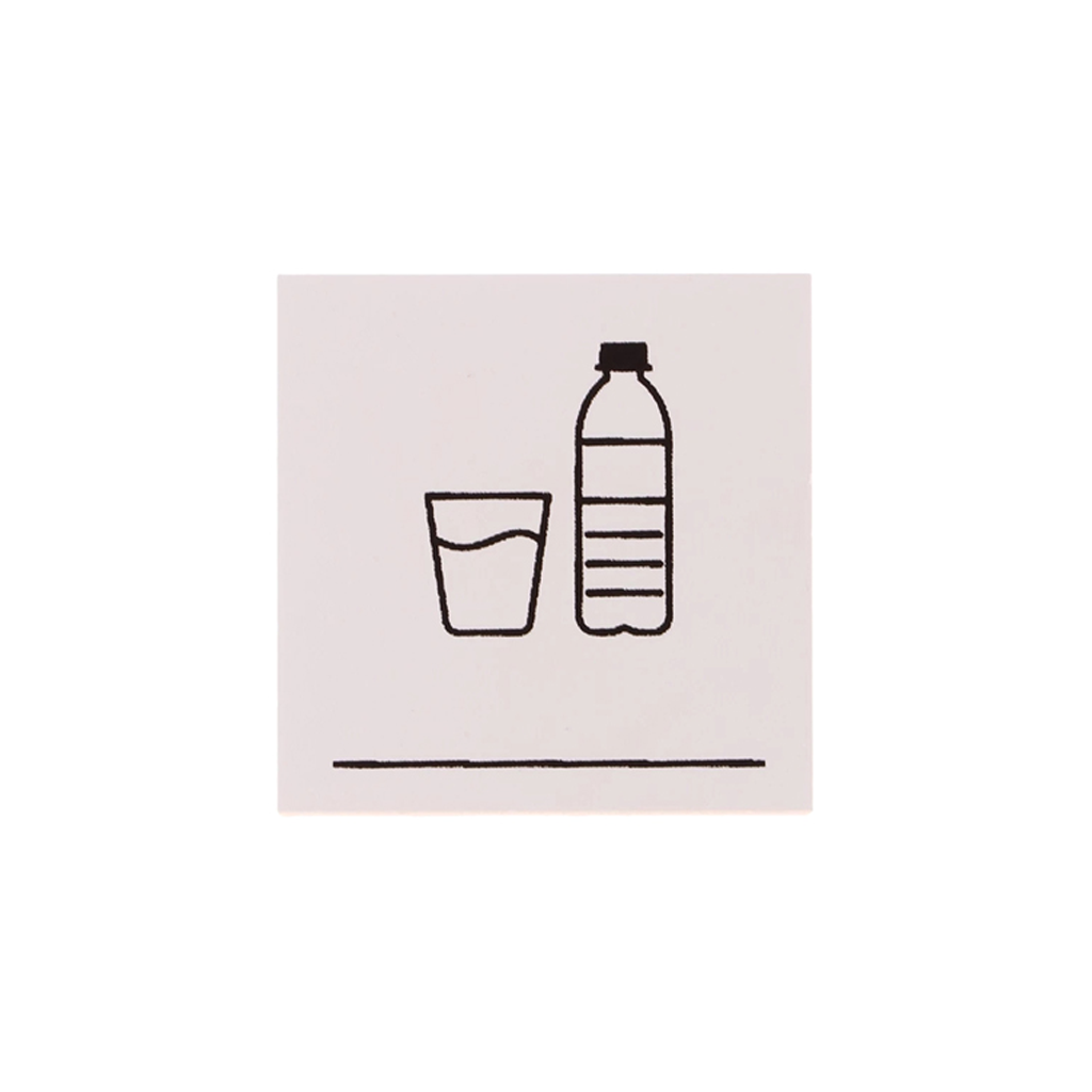 Delfonics Rubber Stamp - Bottle Water