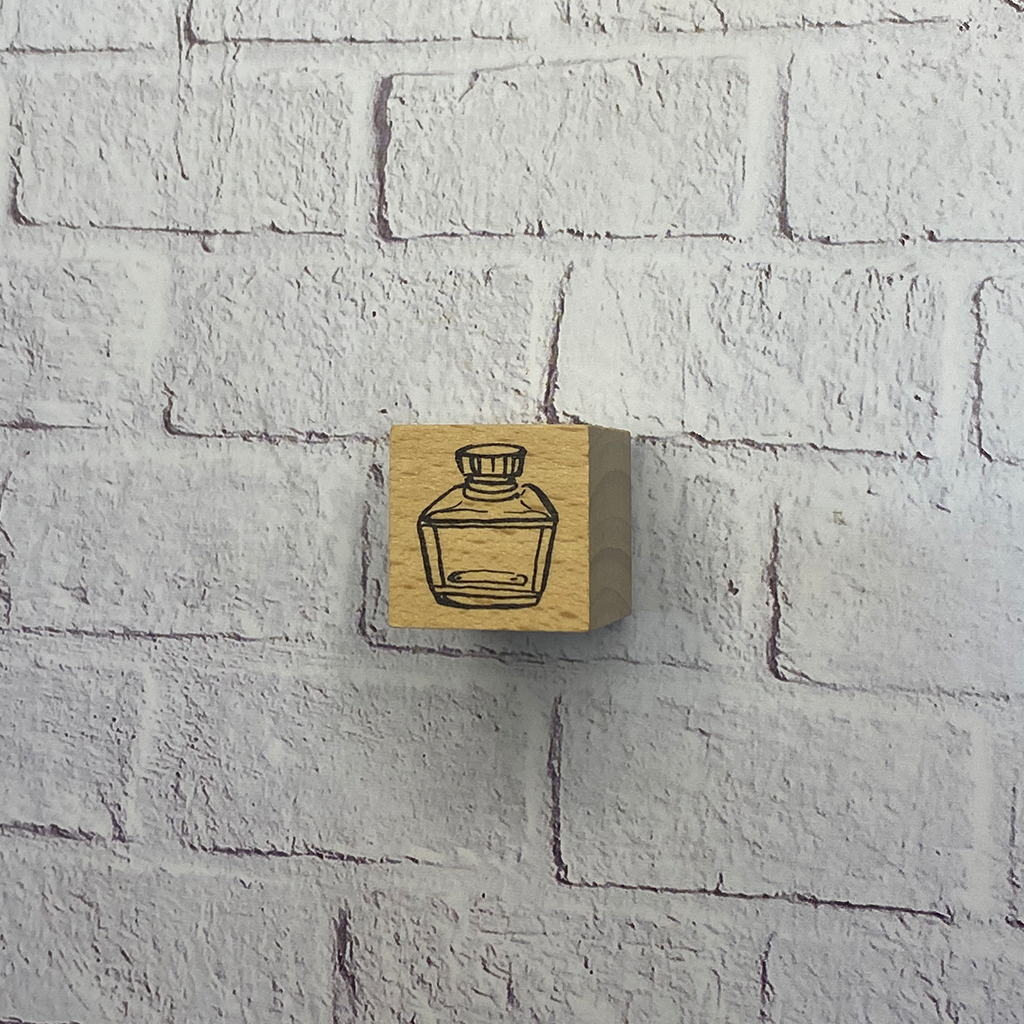 Bottle Rubber Stamp