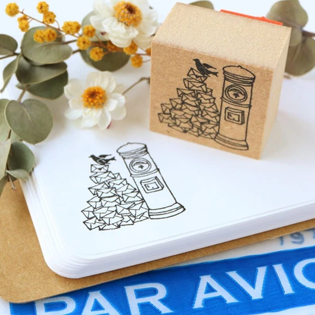 Megumi Hori Rubber Stamp - Post Box
