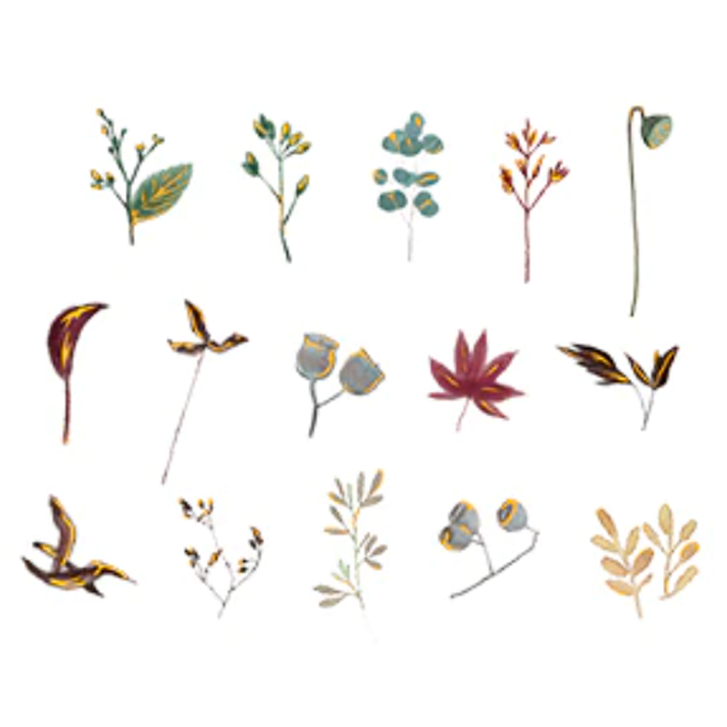 Cardlover Branch Deco Flake Sticker