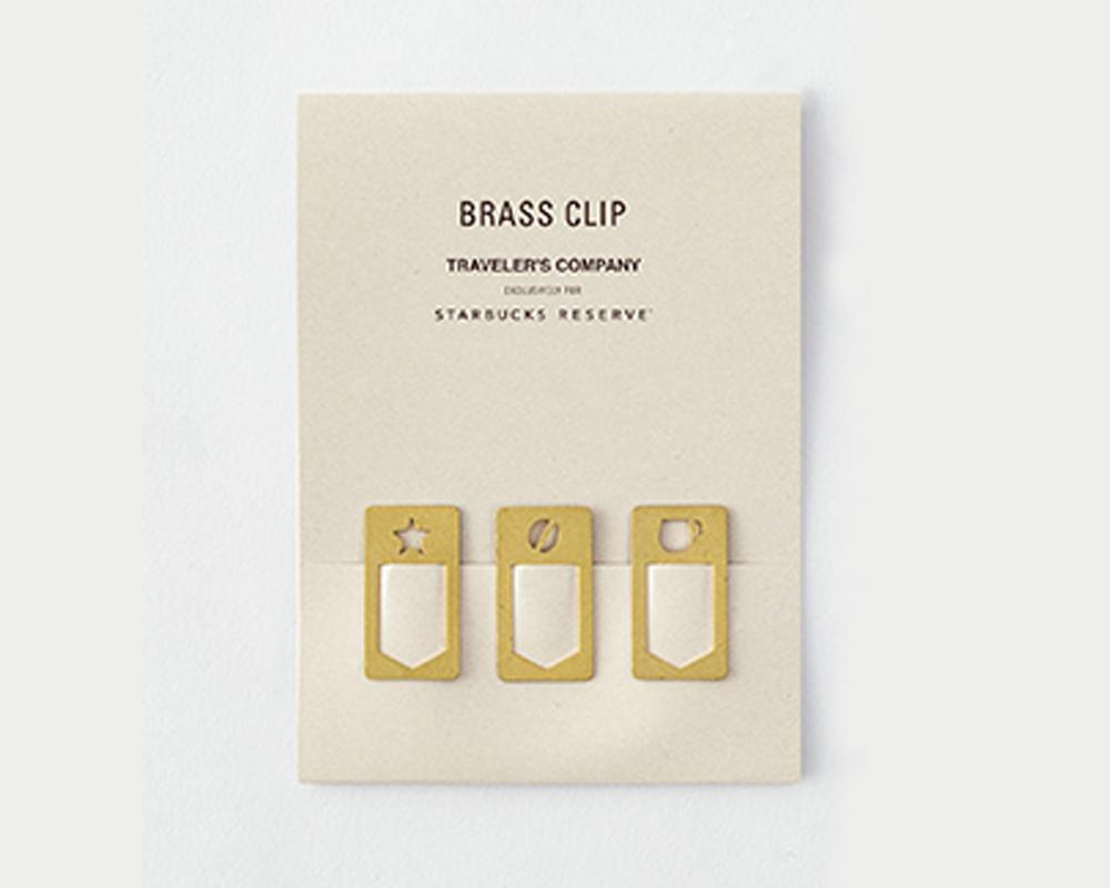 Traveler&#39;s Factory Brass Clip Starbucks Roastery Tokyo
