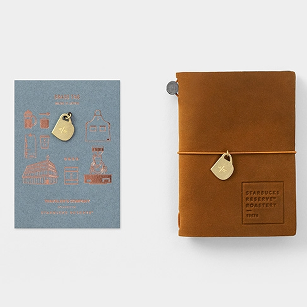 Traveler&#39;s Starbucks Roastery Brass Tag Mug