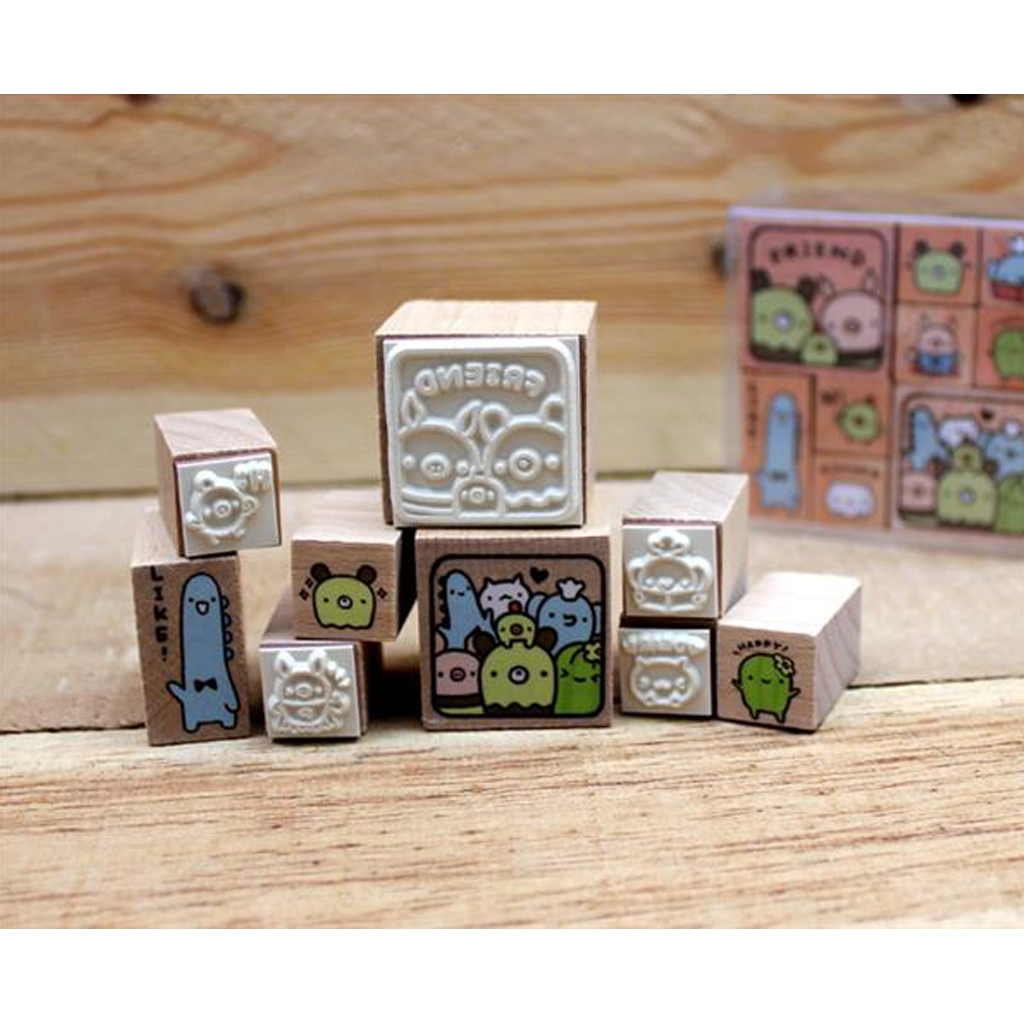 Ethos Bread Tree Stamp Set - Friends