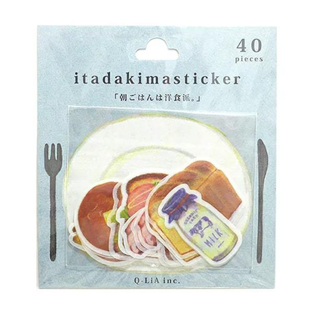 Q-Lia Itadakimasticker Breakfast