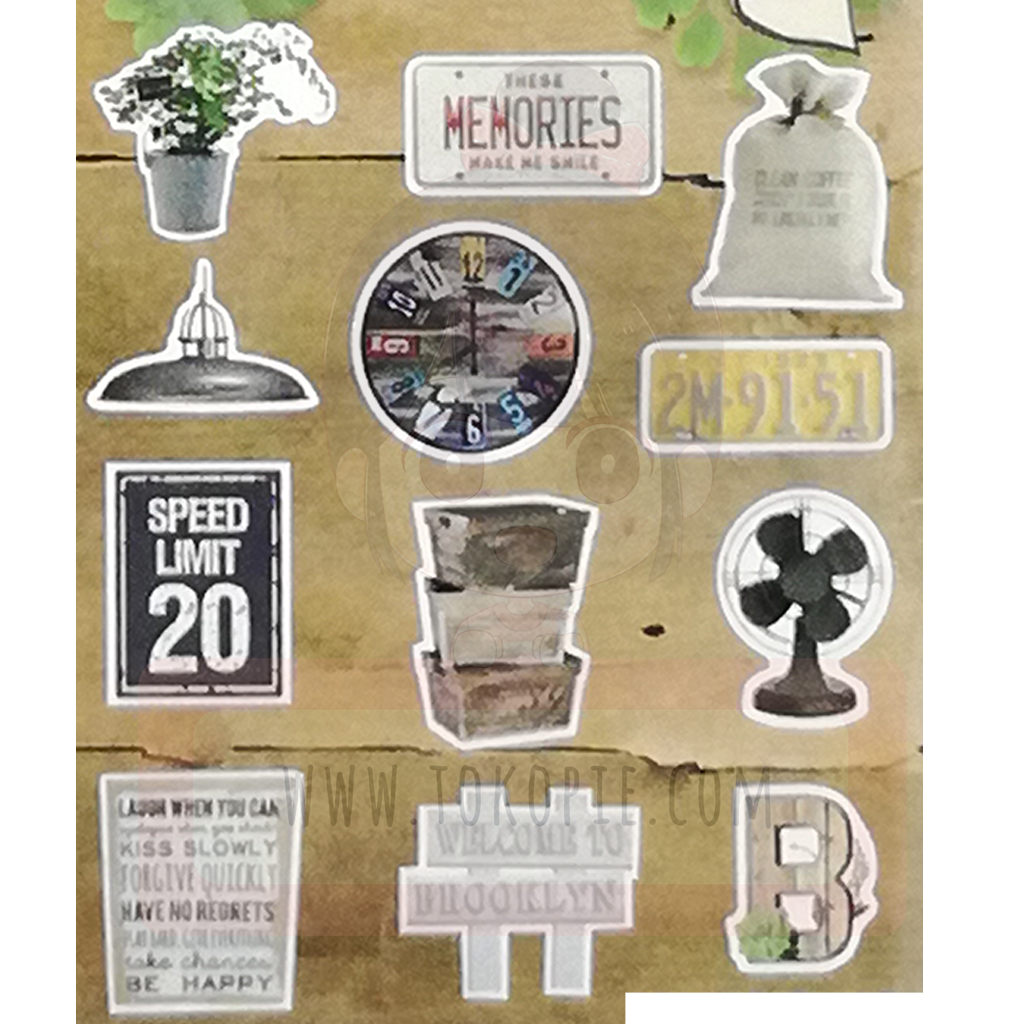 Palladium Brooklyn Flake Sticker