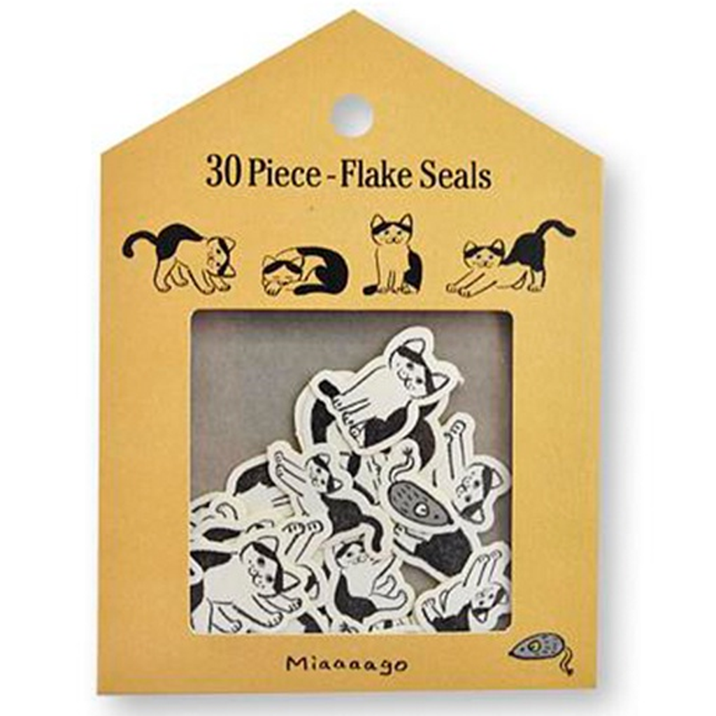 Ryu-Ryu Miagoo Theme Brown Flake Sticker