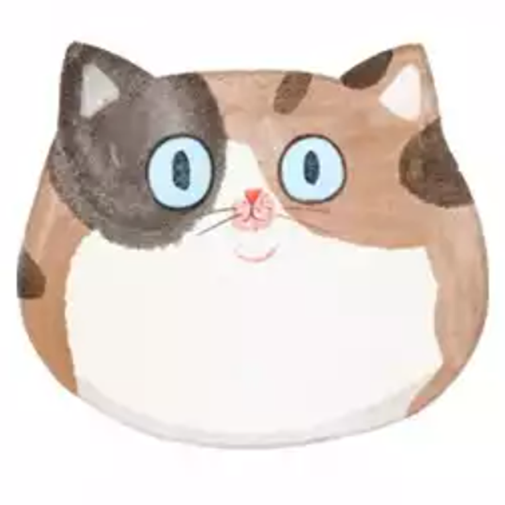 Infeel.me Sticky Notes Memo Me Cartoon Cat Brown