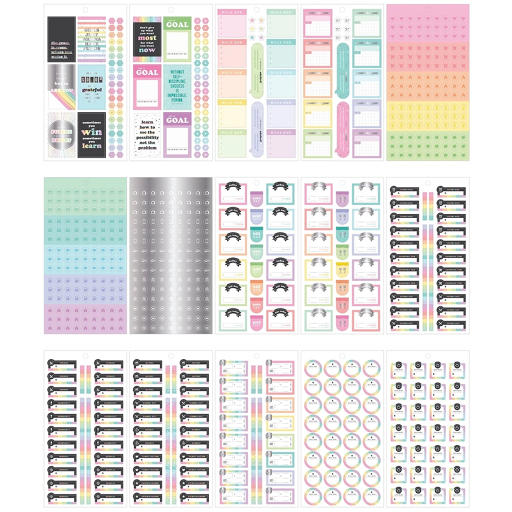 The Happy Planner Value Pack Stickers - Budget