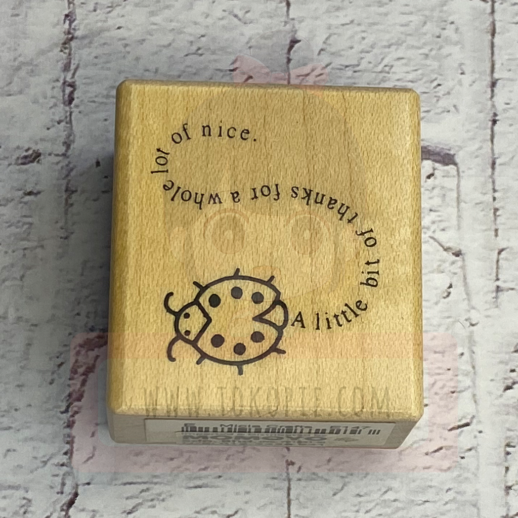 Micia Rubber Stamp - Lady Bug