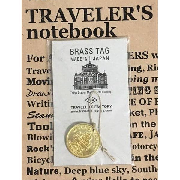 Traveler's Factory Brass Tag Marunouchi Building