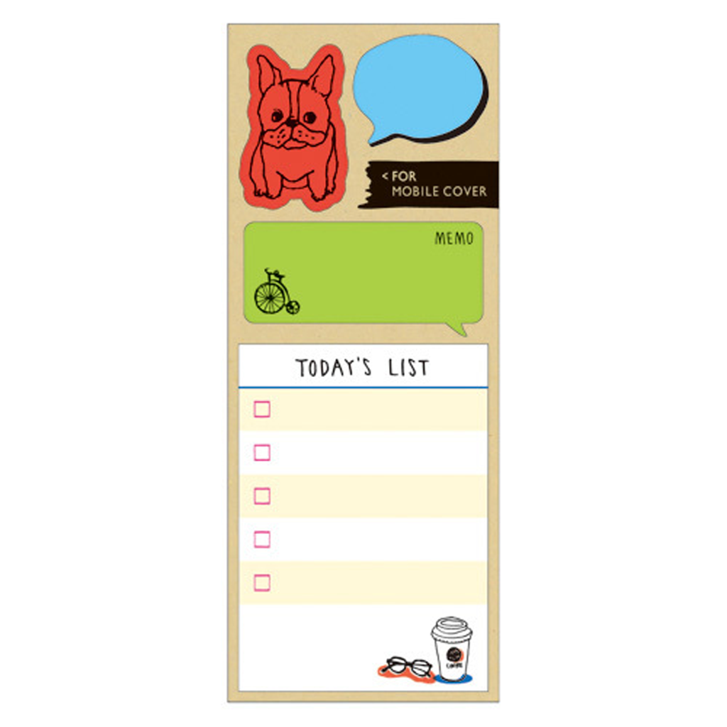 Mind Wave Sticky Notes On Smartphones Bulldog Mark