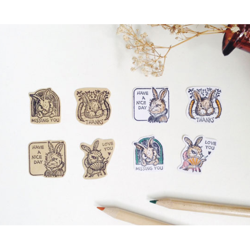 Micia Quartet Stamp Set - Bunny