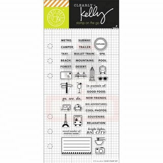 Hero Arts Clear Stamp - Kelly&#39;s Stamp On The Go