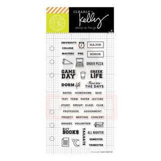 Hero Arts Clear Stamp - Kelly&#39;s Stamp On The Go