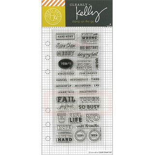 Hero Arts Clear Stamp - Kelly&#39;s Stamp On The Go