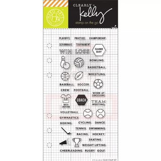 Hero Arts Clear Stamp - Kelly&#39;s Stamp On The Go