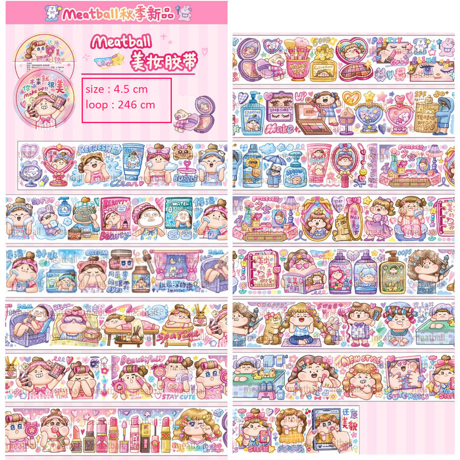 MeatBall 200cm-250cm Washi Sampler