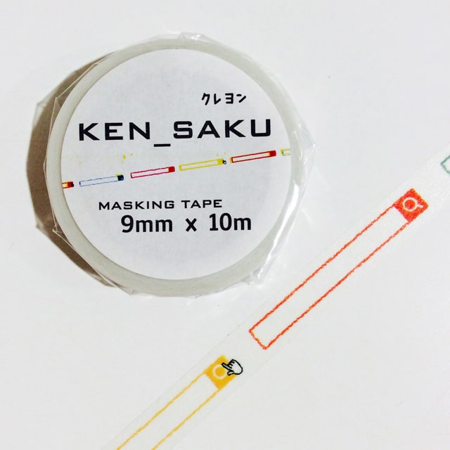 Icco Nico Masking Tape - Ken Saku Crayon
