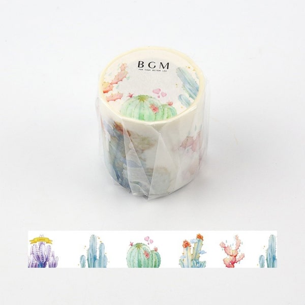 BGM Masking Tape Cactus Life