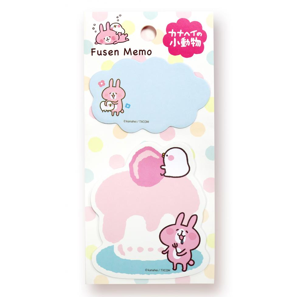 Gakken Sta:Ful Kanahei&#39;s Small Animal Message Sticky Note Cake