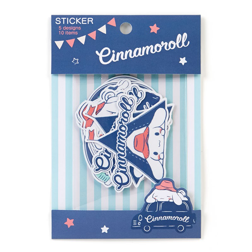 Sanrio Cinnamoroll Sticker Seal Camping