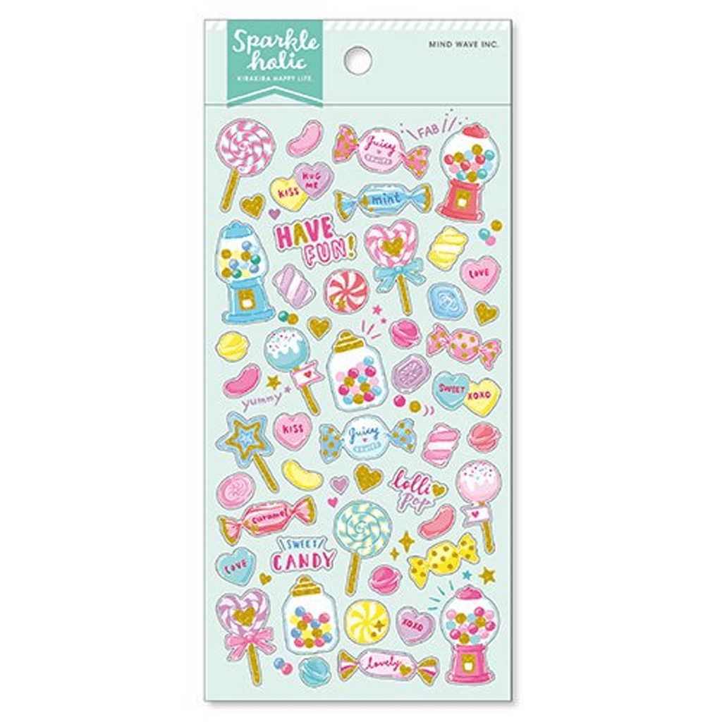 Mind Wave Sparkle Holic Sticker - Candy
