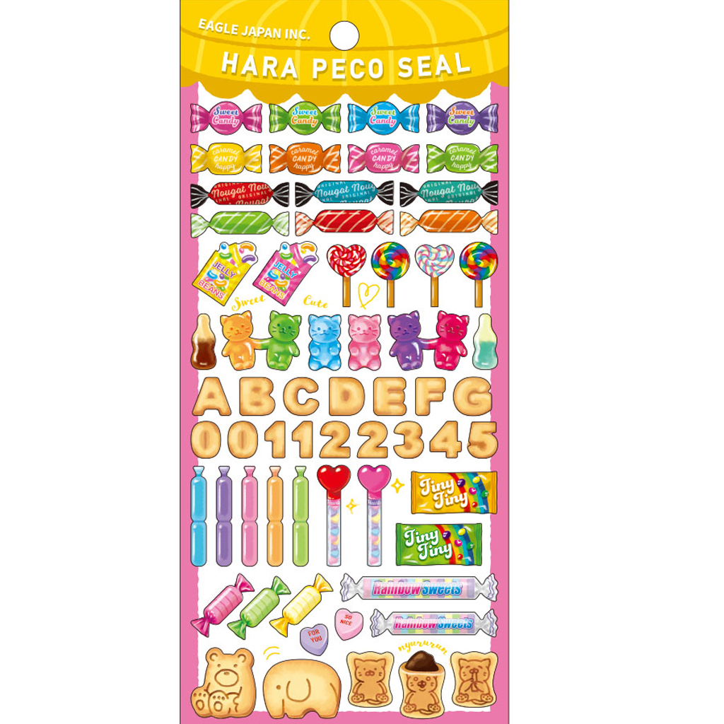 Eagle Japan Hara Peco Sticker - Candy - tokopie