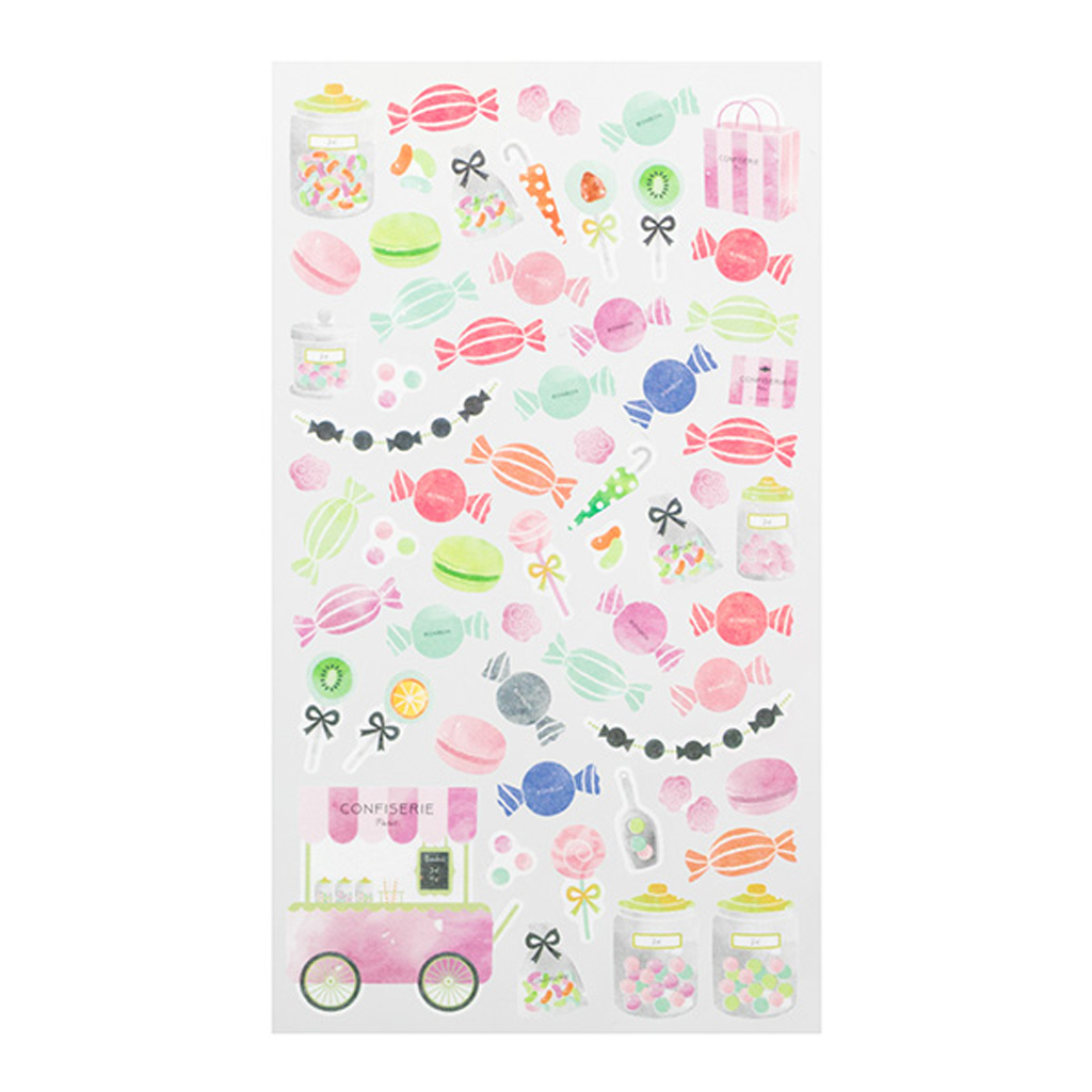 Midori Marche Masking Sticker Candy Pattern